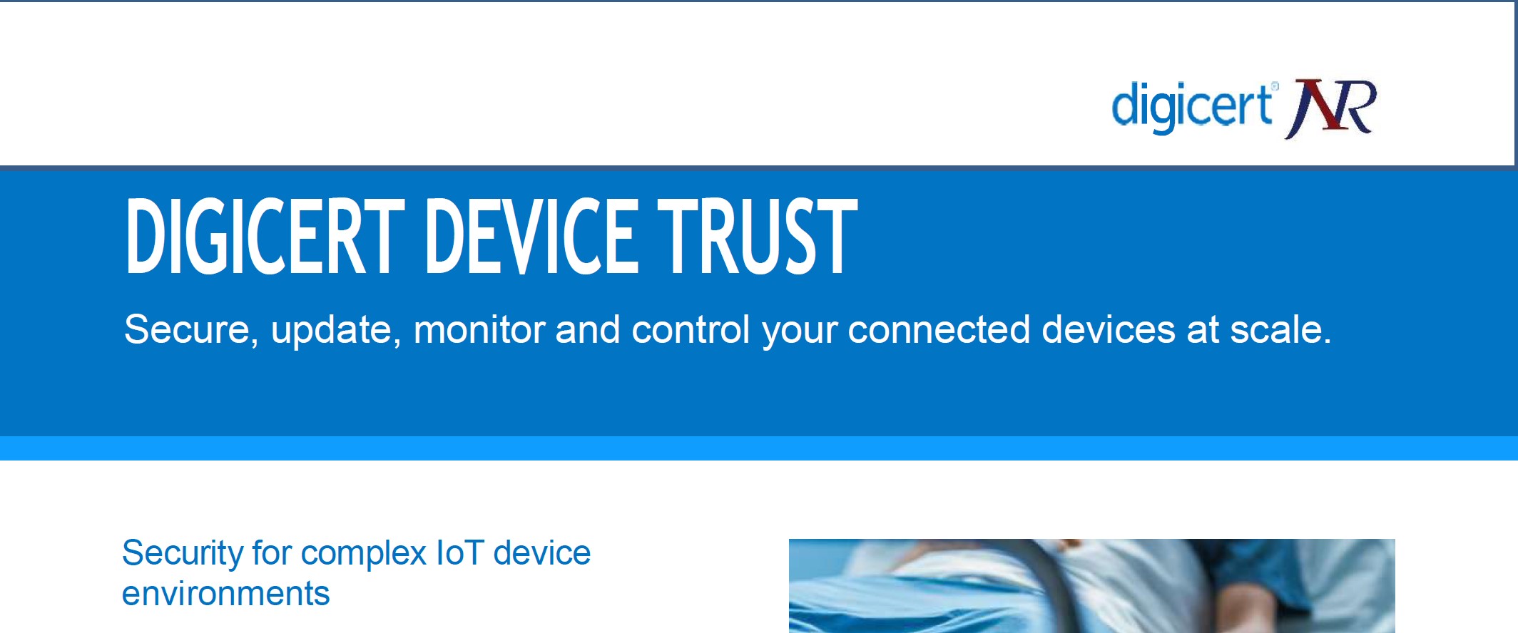 DigiCert for Connected Devices datasheet